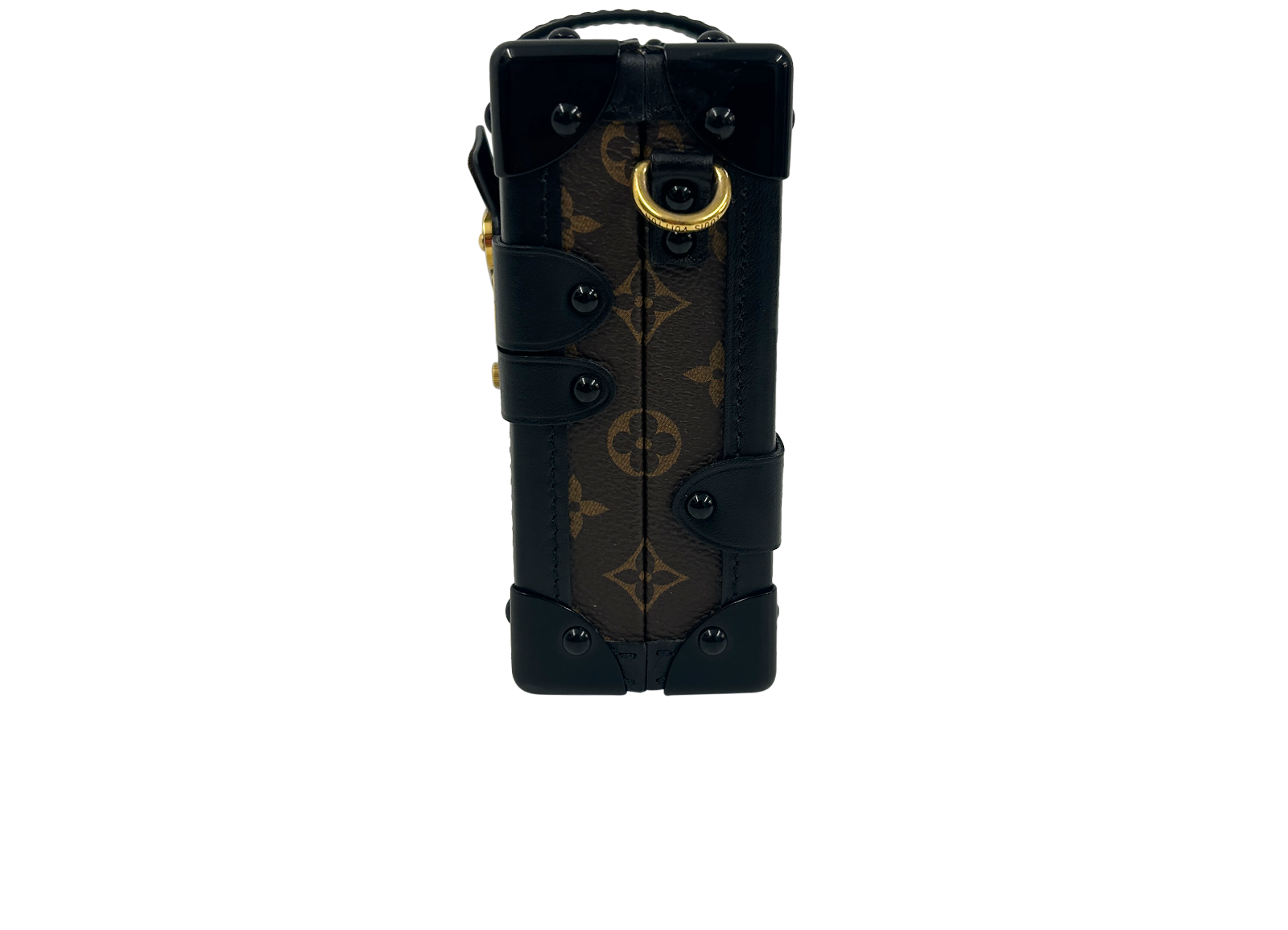 Petite Malle, 1.990&euro;, Bolso, Marrón, Canvas - General, Vista inferior